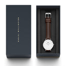 Reloj pequeño Bristol blanco