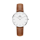 Reloj pequeño Durham blanco