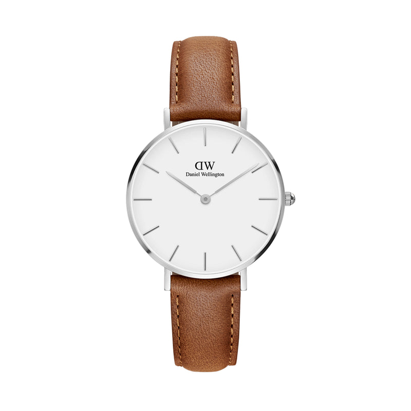 Reloj pequeño Durham blanco