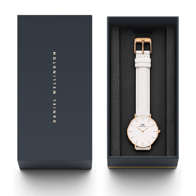 Reloj Petite Bondi de oro rosa blanco