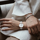 Reloj Petite Bondi de oro rosa blanco
