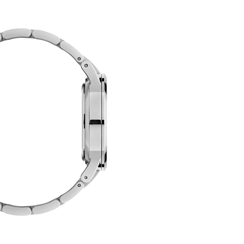 Iconic Link White Silver Watch
