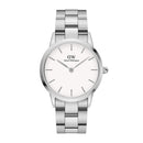 Iconic Link White Silver Watch