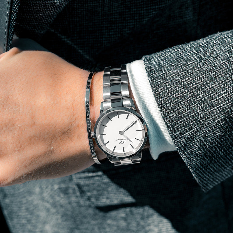 Iconic Link White Silver Watch