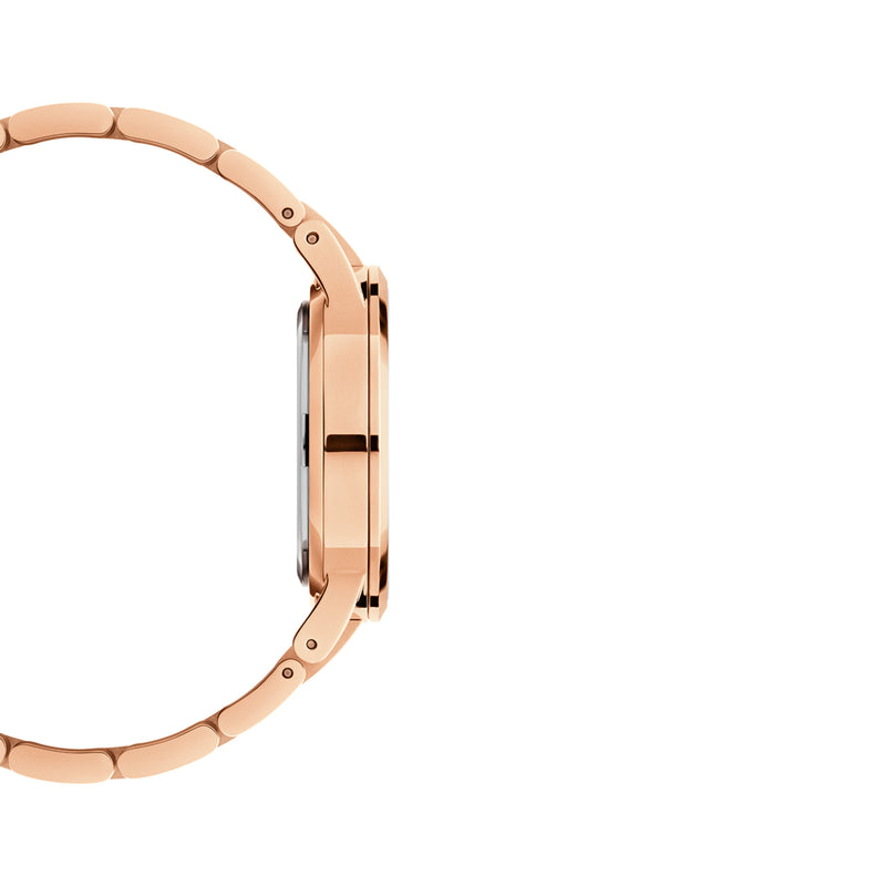 Iconic Link White Rose Gold Watch