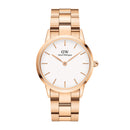 Iconic Link White Rose Gold Watch