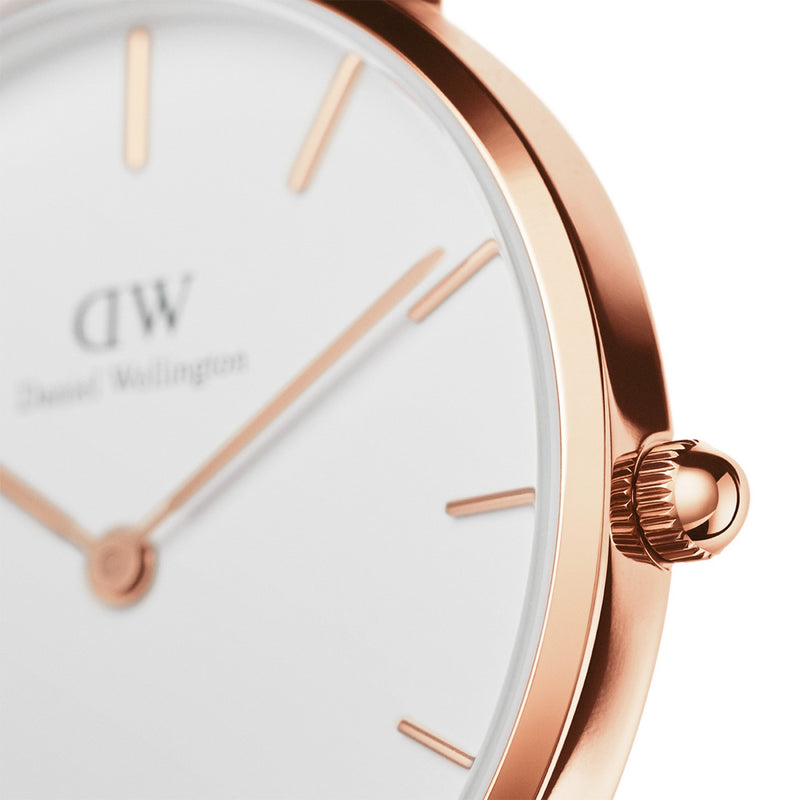 Petite Bondi Eggshell White Rose Gold Watch