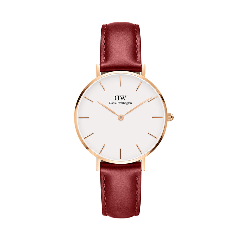 Reloj Petite Suffolk en oro rosa y blanco