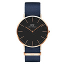 Montre Classic Bayswater Rose Gold Black