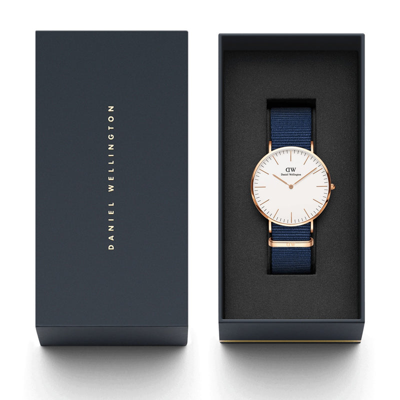 Classic Bayswater Eggshell White Rose Gold