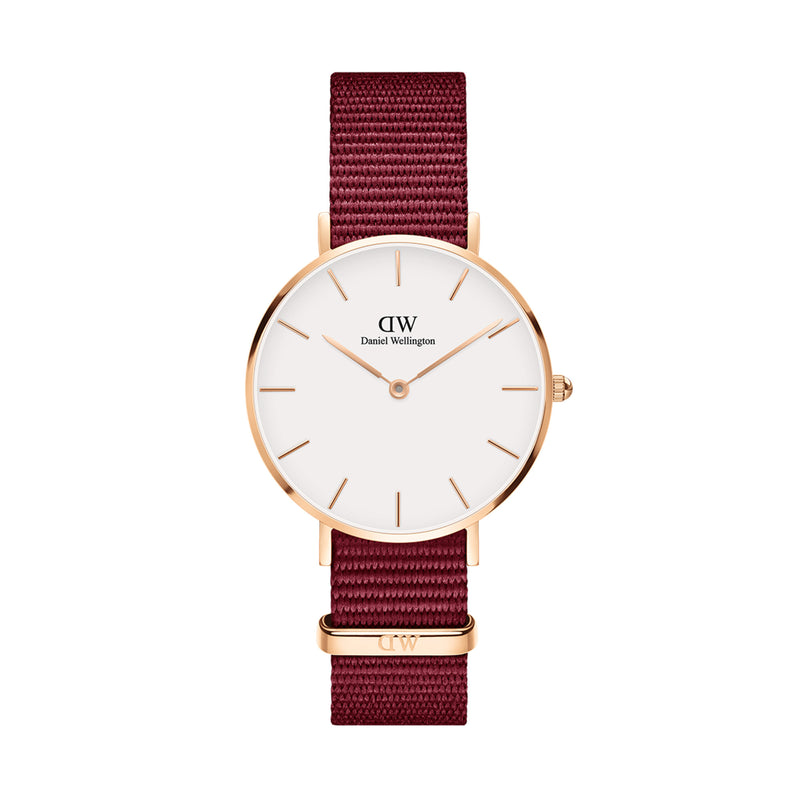 Reloj pequeño Roselyn blanco dorado rosa