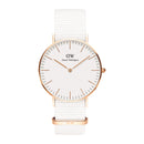 Montre Classic Dover Rose Gold White