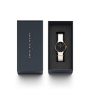 Montre Petite Dover Rose Gold Black