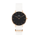 Montre Petite Dover Rose Gold Black
