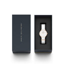 Montre Petite Dover Eggshell White Rose Gold
