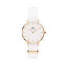 Montre Petite Dover Eggshell White Rose Gold