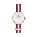 Montre Petite Cambridge Rose Gold White