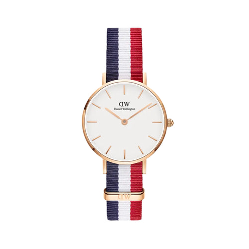 Montre Petite Cambridge Rose Gold White