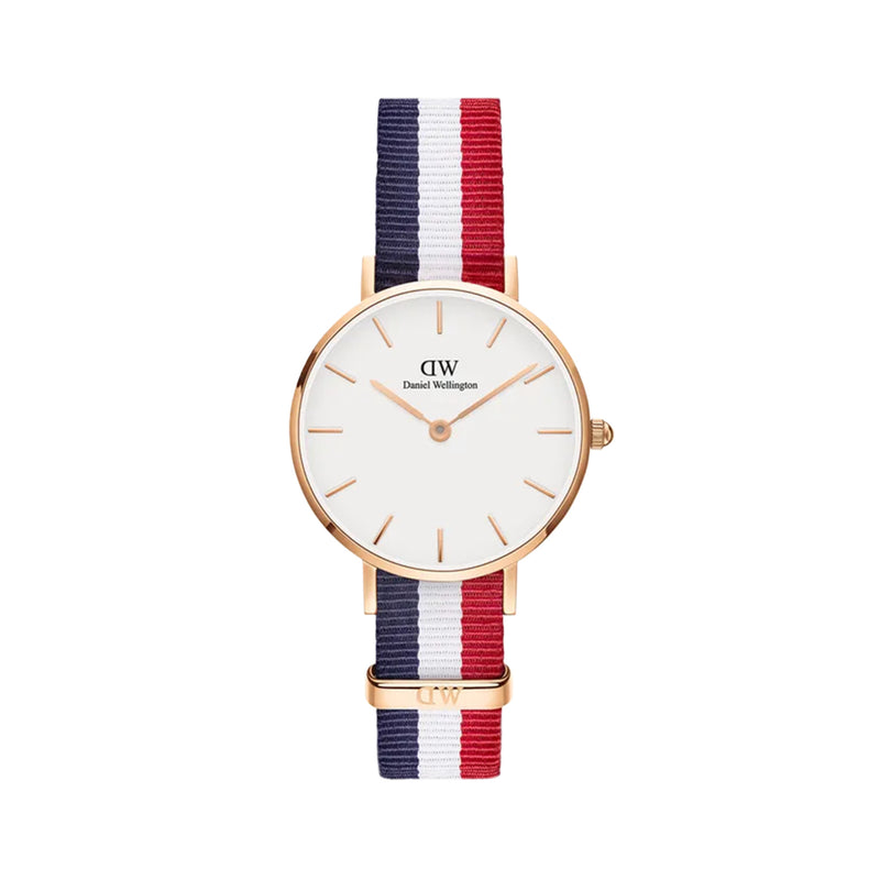 Montre Petite Cambridge Rose Gold White