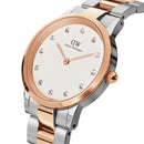 Iconic Link Lumine Eggshell White Rose Gold Watch