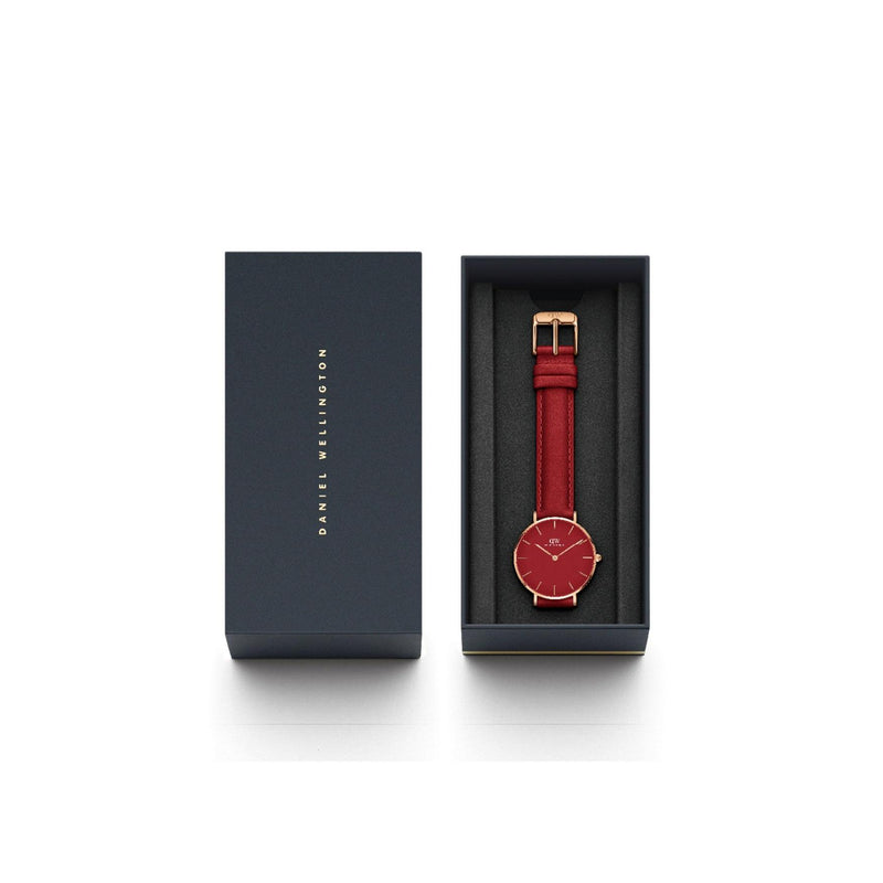 Petite Suffolk Red Cherry Blush Red Rose Gold