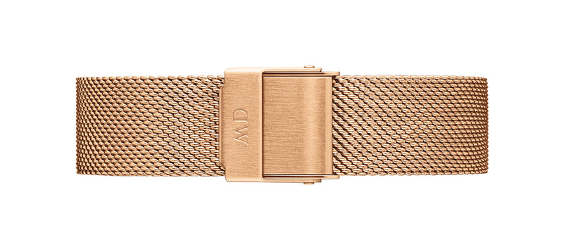 Reloj Petite Melrose Limited de oro rosa blanco