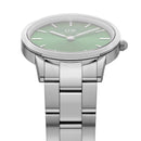 Reloj Iconic Link Plata Verde Esmeralda