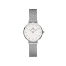 Petite Pressed Sterling White Silver Watch