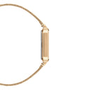Montre Quadro Pressed Melrose Emerald Green Rose Gold