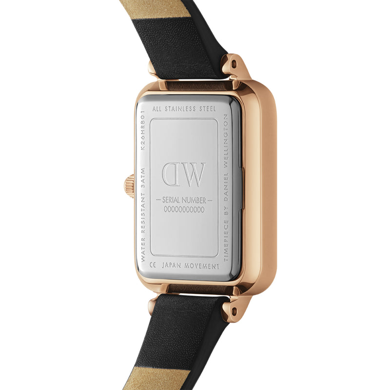 Montre Quadro Pressed Sheffield Rose Gold White