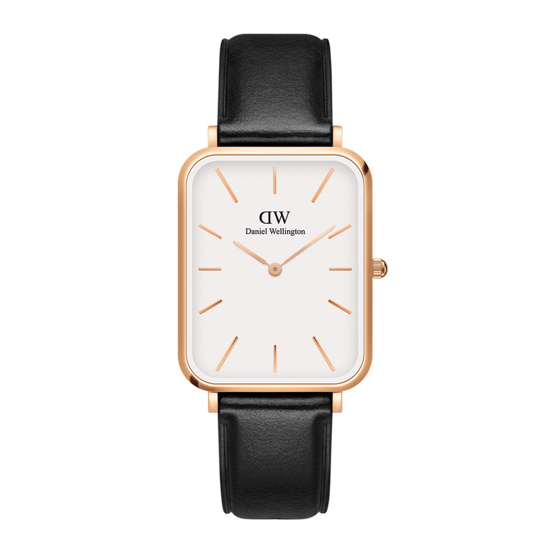Montre Quadro Pressed Sheffield Rose Gold White