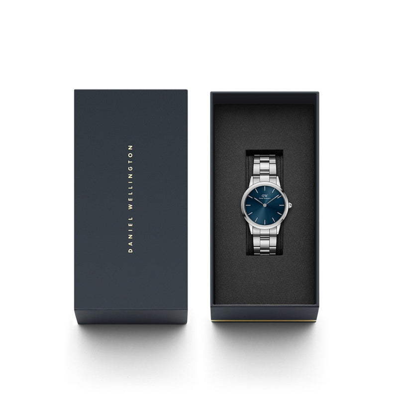 Iconic Link Arctic Blue Silver Watch