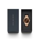 Montre Iconic Link Amber Brown Rose Gold