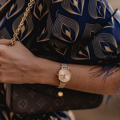 Petite Unitone Watch Rose Gold Rose Gold