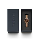 Montre Petite Amber Rose Gold Brown