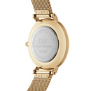 Reloj pequeño de oro verde esmeralda