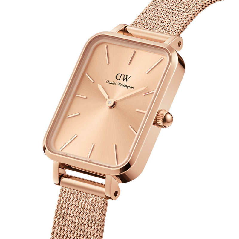 Montre Quadro Pressed Unitone Rose Gold Rose Gold