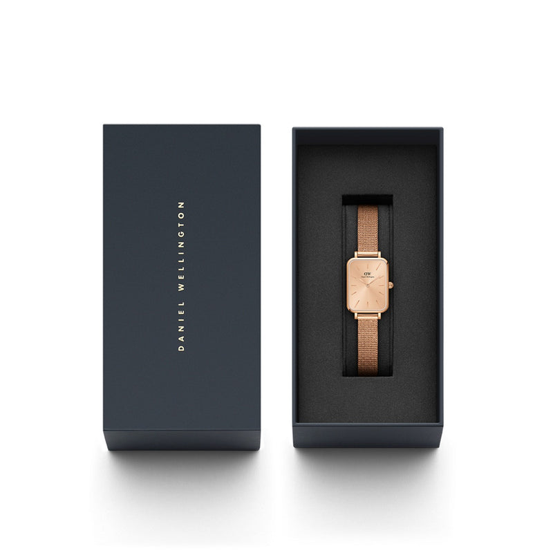 Montre Quadro Pressed Unitone Rose Gold Rose Gold
