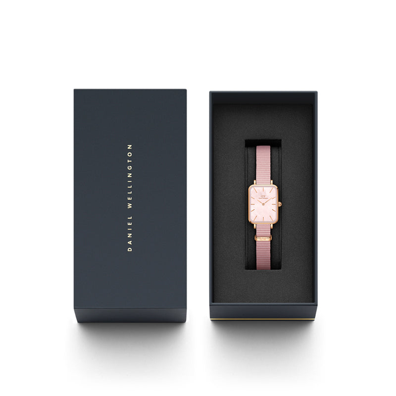 Montre Quadro Coral Rose Gold Mop