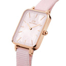 Montre Quadro Coral Rose Gold Mop
