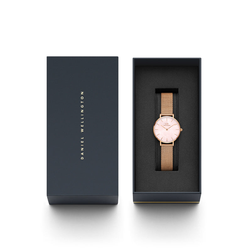 Reloj pequeño Melrose Mop en oro rosa