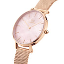 Reloj pequeño Melrose Mop en oro rosa