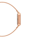 Montre Quadro Studio Rose Gold Black