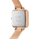 Montre Quadro Studio Rose Gold Black