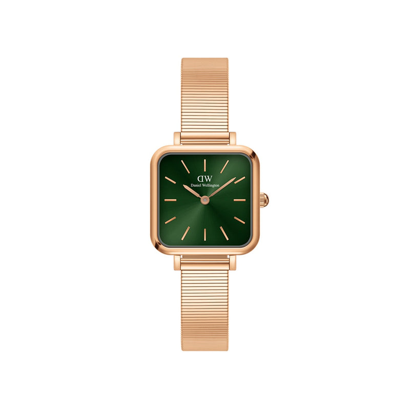 Montre Quadro Studio Emerald Rose Gold