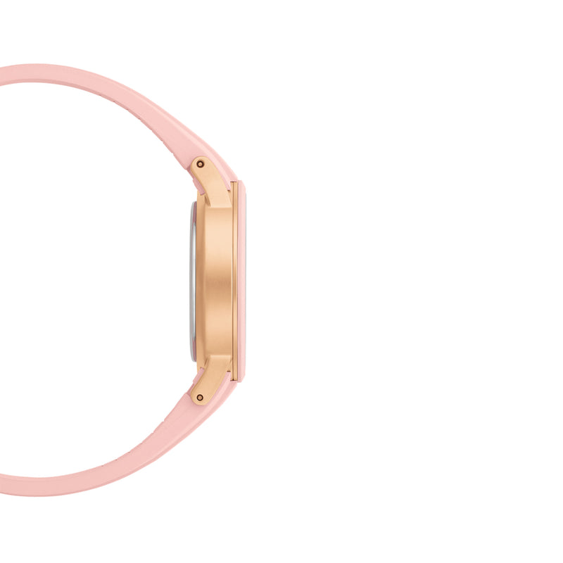 Iconic Motion Pastel Pink Watch (10 Atm) White Rose Gold