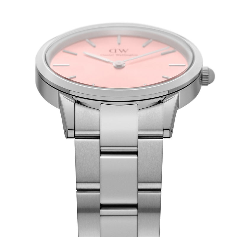 Iconic Link Blush Pink Silver