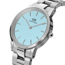 Reloj Iconic Link Capri azul plateado