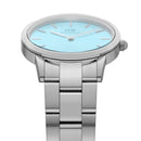 Reloj Iconic Link Capri azul plateado