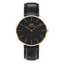 Reloj clásico Sheffield de oro negro